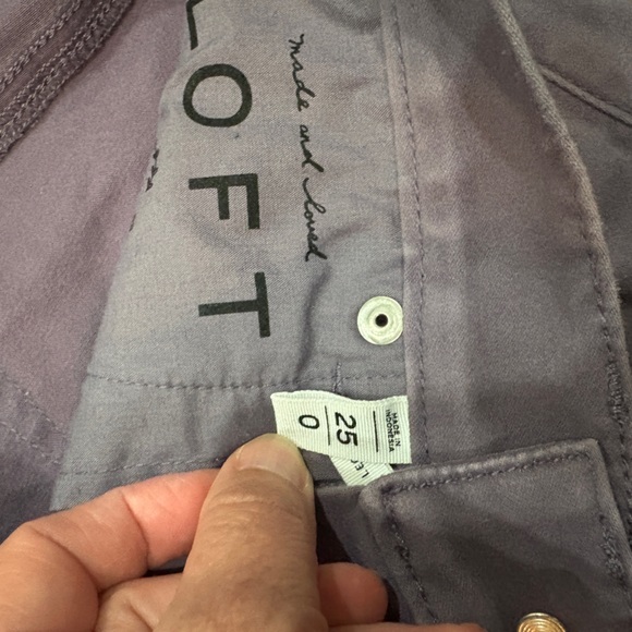 🌸 3/$25 LOFT | Lavender Women's Jeans - Picture 7 of 8